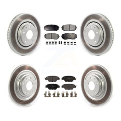 Transit Auto KGT-102181 Disc Brake Kit for 2016-2023 Mazda CX-9 - Front and Rear
