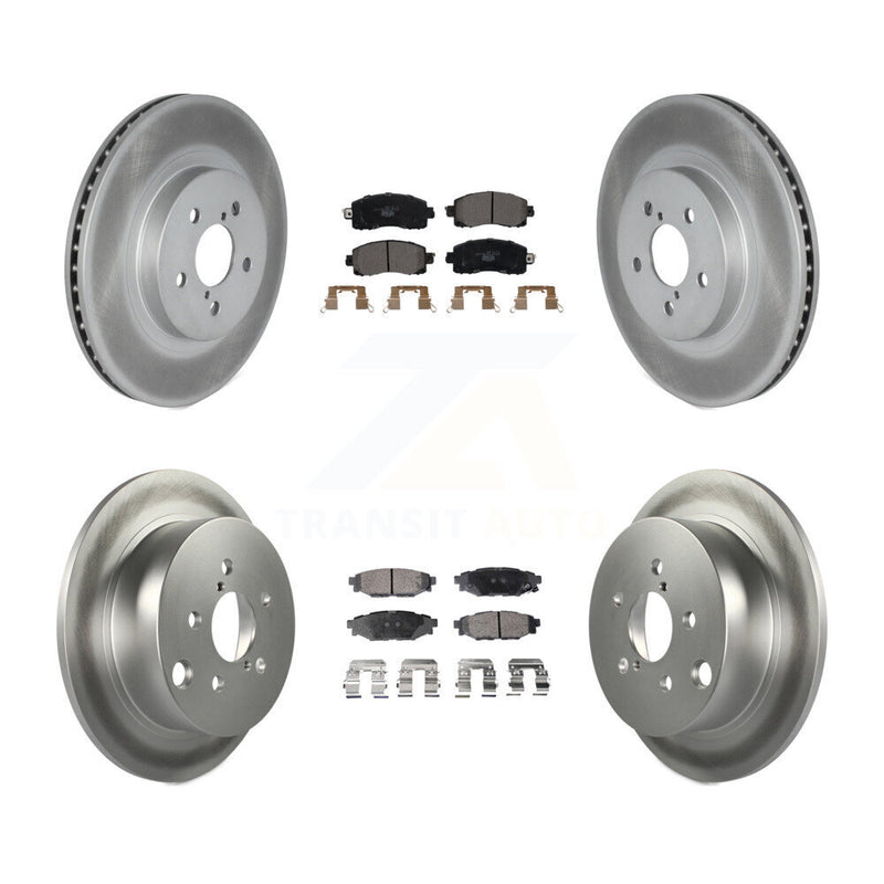 Transit Auto KGT-102182 Disc Brake Kit for 2017-2023 Subaru Crosstrek, Subaru Impreza - Front and Rear