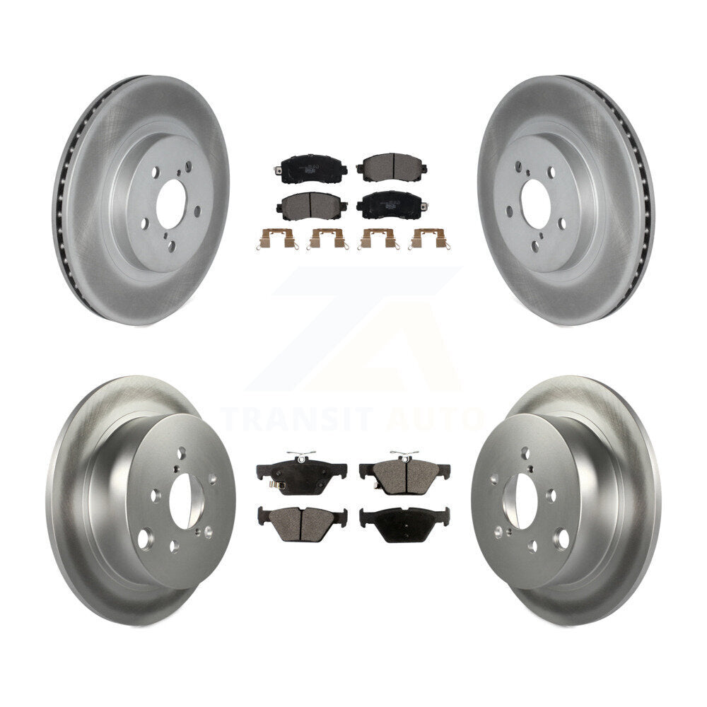 Transit Auto KGT-102183 Disc Brake Kit for 2019-2020 Subaru Crosstrek - Front and Rear