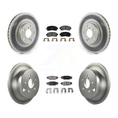 Transit Auto KGT-102184 Disc Brake Kit for 2017-2023 Subaru Impreza - Front and Rear