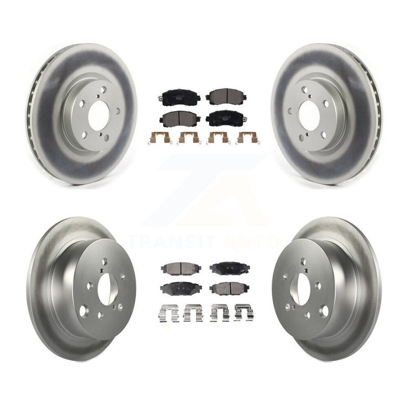Transit Auto KGT-102184 Disc Brake Kit for 2017-2023 Subaru Impreza - Front and Rear