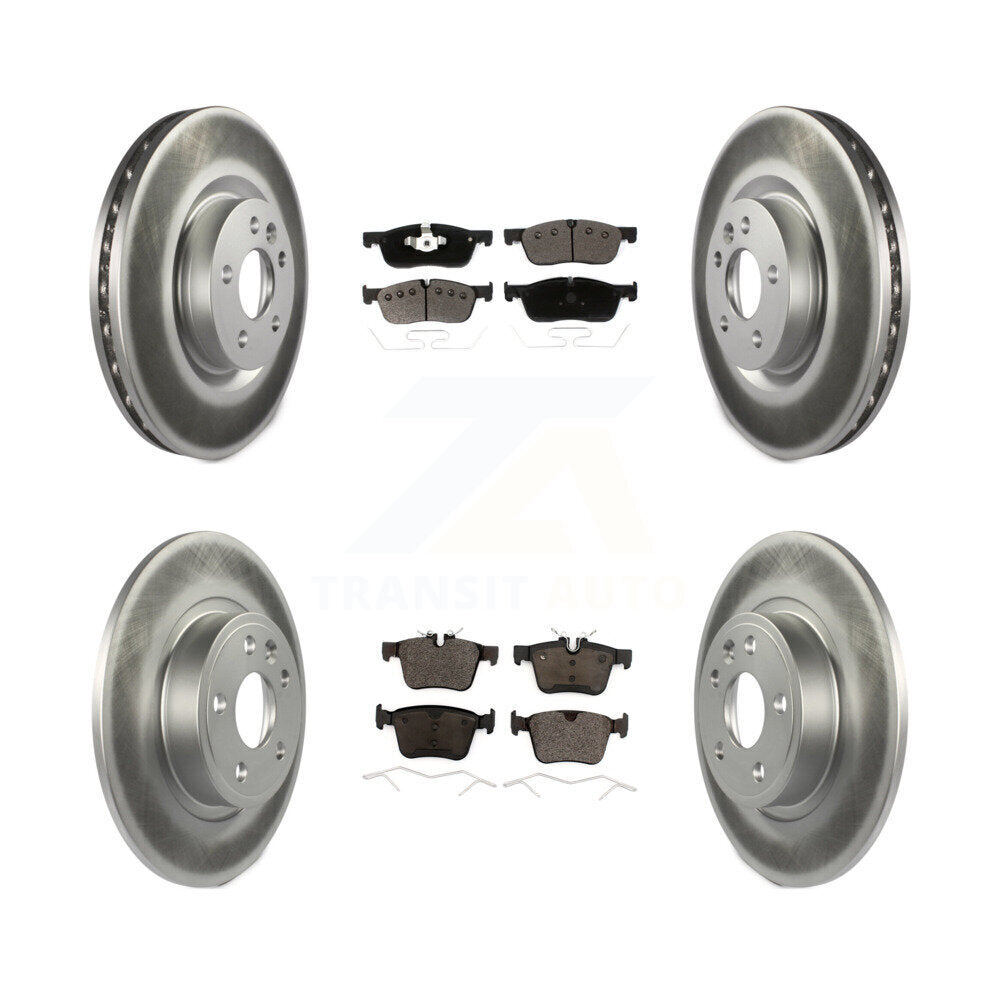 Transit Auto KGT-102187 Disc Brake Kit for 2015-2019 Jaguar E-Pace, Land Rover Discovery Sport - Front and Rear