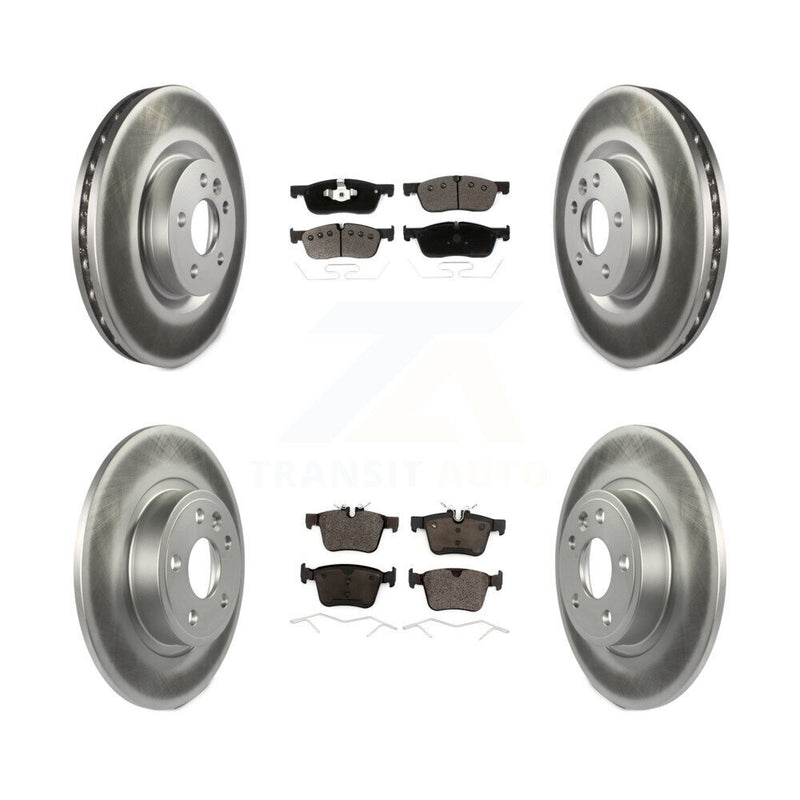 Transit Auto KGT-102187 Disc Brake Kit for 2015-2019 Jaguar E-Pace, Land Rover Discovery Sport - Front and Rear