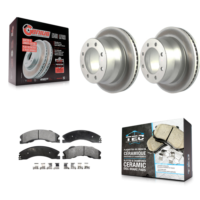 Transit Auto KGT-102188 Disc Brake Kit for 2009-2020 Chevrolet Express 4500, Chevrolet Express 3500 and More - Rear