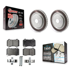 Transit Auto KGT-102190 Disc Brake Kit for 2009-2024 Chevrolet Camaro, Cadillac CTS - Rear