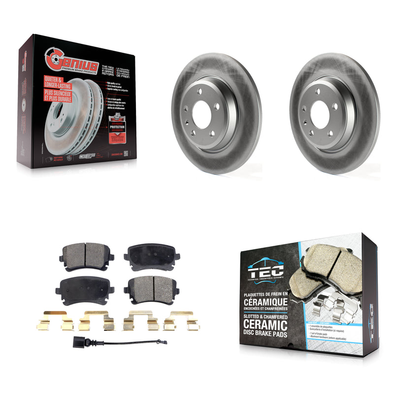 Transit Auto KGT-102209 Disc Brake Kit for 2013-2016 Audi Q5, Audi A4 allroad - Rear