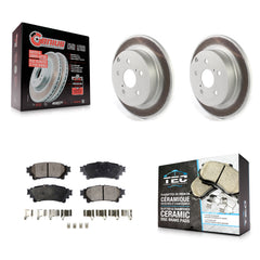 Transit Auto KGT-102211 Disc Brake Kit for 2012-2020 Toyota Mirai, Toyota Prius V - Rear