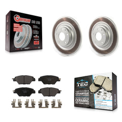 Transit Auto KGT-102215 Disc Brake Kit for 2016-2023 Mazda CX-9 - Rear