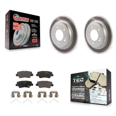 Transit Auto KGT-102216 Disc Brake Kit for 2017-2022 Kia Niro, Hyundai Elantra, Hyundai Ioniq - Rear
