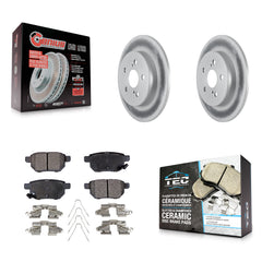 Transit Auto KGT-102222 Disc Brake Kit for 2019 Toyota Corolla - Rear