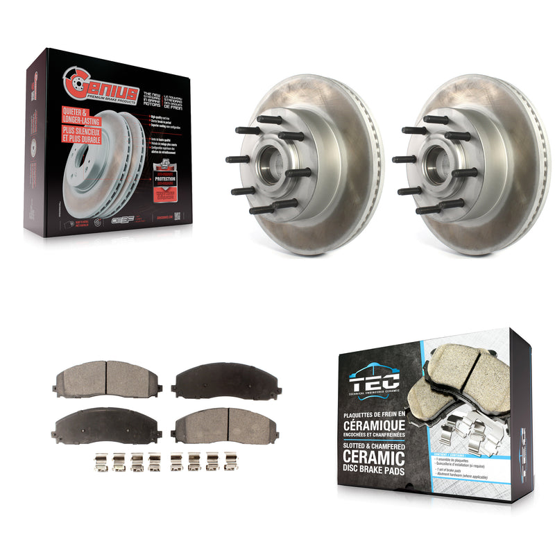 Transit Auto KGT-102225 Disc Brake Kit for 2013-2023 Ford F-250 Super Duty, Ford F-350 Super Duty - Front