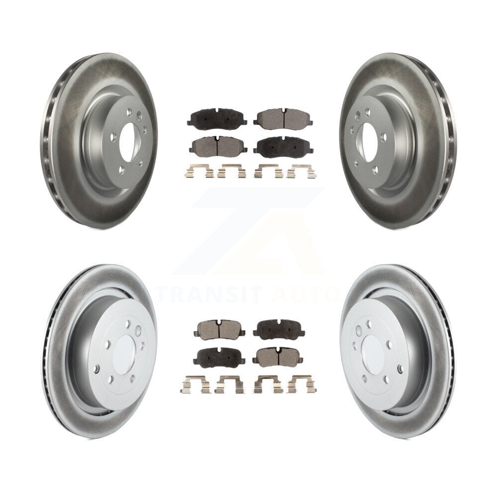 Transit Auto KGT-102232 Disc Brake Kit for 2006-2007 Land Rover Range Rover Sport - Front and Rear
