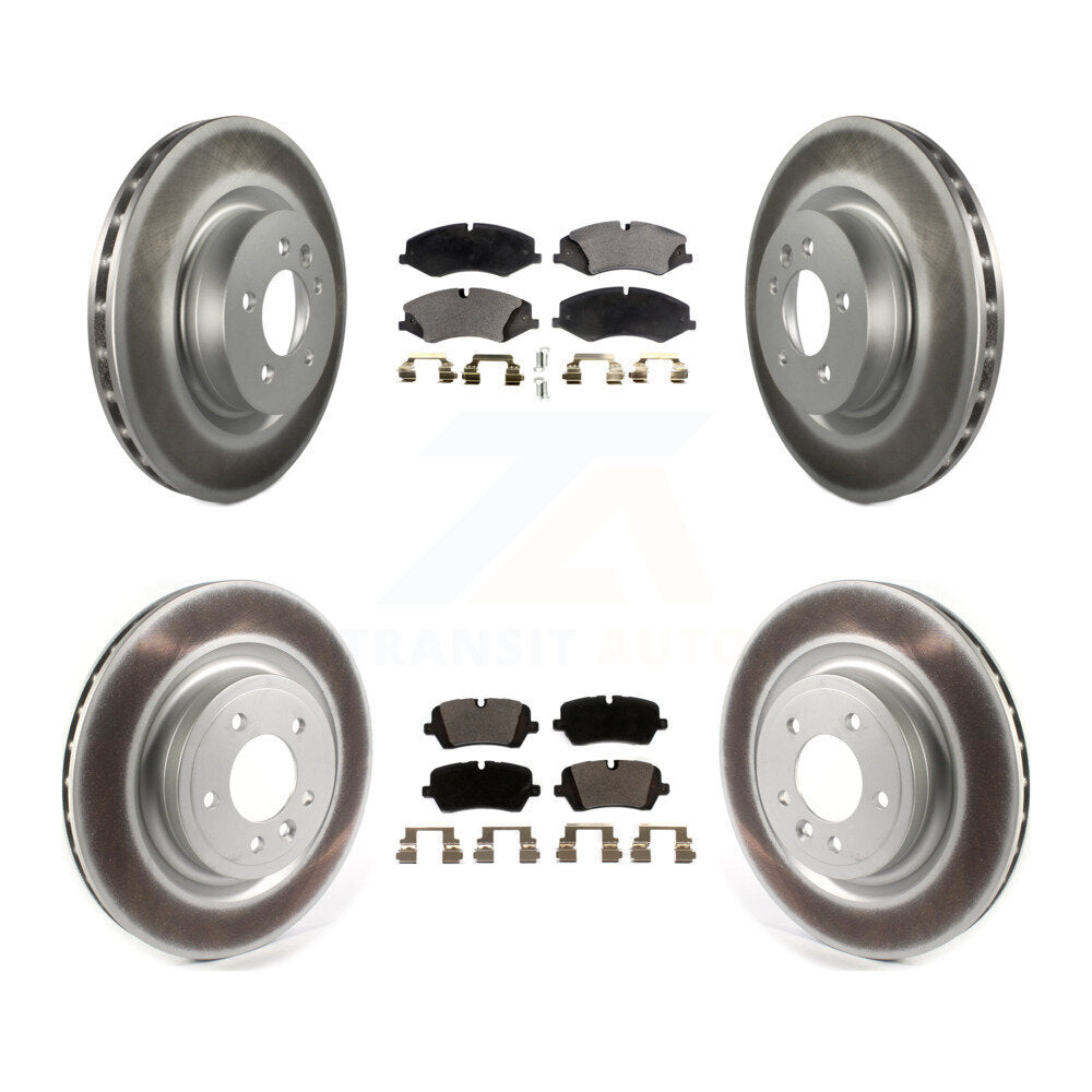 Transit Auto KGT-102233 Disc Brake Kit for 2014-2017 Land Rover Discovery, Land Rover Range Rover, Land Rover Range Rover Sport - Front and Rear