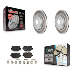 Transit Auto KGT-102242 Disc Brake Kit for 2010-2013 Land Rover Range Rover Sport - Rear