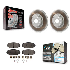 Transit Auto KGT-102257 Disc Brake Kit for 2018-2024 Volkswagen Atlas, Volkswagen Atlas Cross Sport - Front