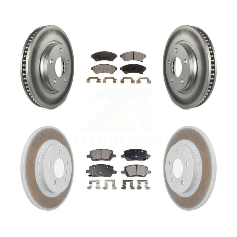 Transit Auto KGT-102259 Disc Brake Kit for 2005 Buick Terraza, Chevrolet Uplander, Saturn Relay - Front and Rear