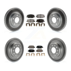 Transit Auto KGT-102261 Disc Brake Kit for 2016-2019 Chevrolet Malibu - Front and Rear