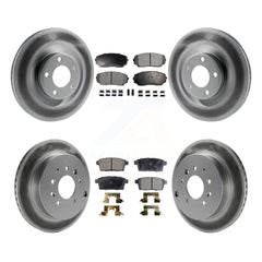 Transit Auto KGT-102263 Disc Brake Kit for 2007-2010 Ford Edge, Lincoln MKX - Front and Rear