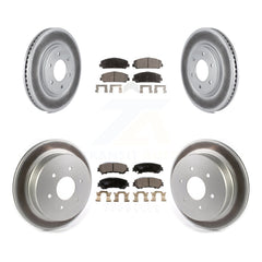 Transit Auto KGT-102267 Disc Brake Kit for 2017-2023 Nissan TITAN - Front and Rear