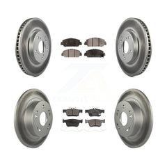 Transit Auto KGT-102270 Disc Brake Kit for 2018-2024 Honda Accord - Front and Rear