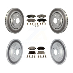 Transit Auto KGT-102272 Disc Brake Kit for 2018-2023 Honda Odyssey - Front and Rear
