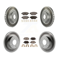 Transit Auto KGT-102273 Disc Brake Kit for 2012-2013 Fiat 500 - Front and Rear