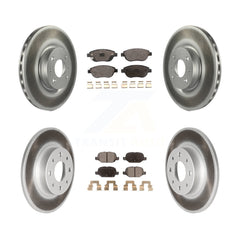 Transit Auto KGT-102274 Disc Brake Kit for 2014-2017 Fiat 500 - Front and Rear