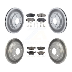 Transit Auto KGT-102277 Disc Brake Kit for 2020-2021 Honda Civic - Front and Rear