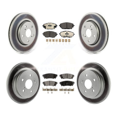 Transit Auto KGT-102282 Disc Brake Kit for 2018 Toyota C-HR - Front and Rear