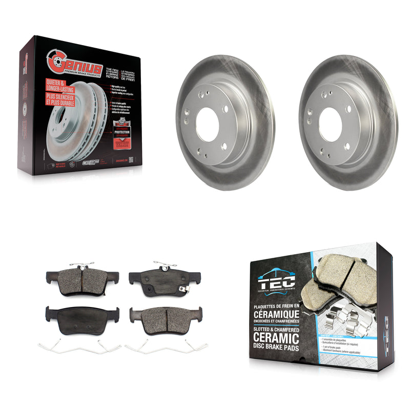 Transit Auto KGT-102288 Disc Brake Kit for 2019-2022 Honda Civic, Honda Insight - Rear