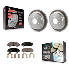 Transit Auto KGT-102289 Disc Brake Kit for 2017-2023 Nissan TITAN - Rear
