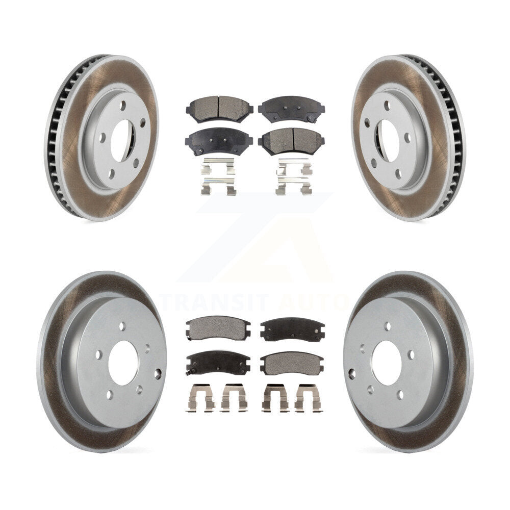 Transit Auto KGT-102306 Disc Brake Kit for 2002-2004 Pontiac Montana - Front and Rear