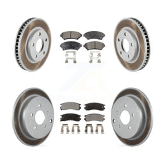 Transit Auto KGT-102306 Disc Brake Kit for 2002-2004 Pontiac Montana - Front and Rear