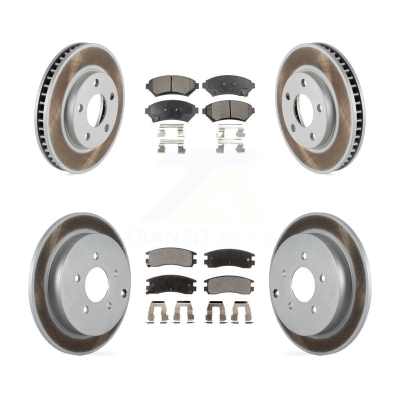 Transit Auto KGT-102306 Disc Brake Kit for 2002-2004 Pontiac Montana - Front and Rear