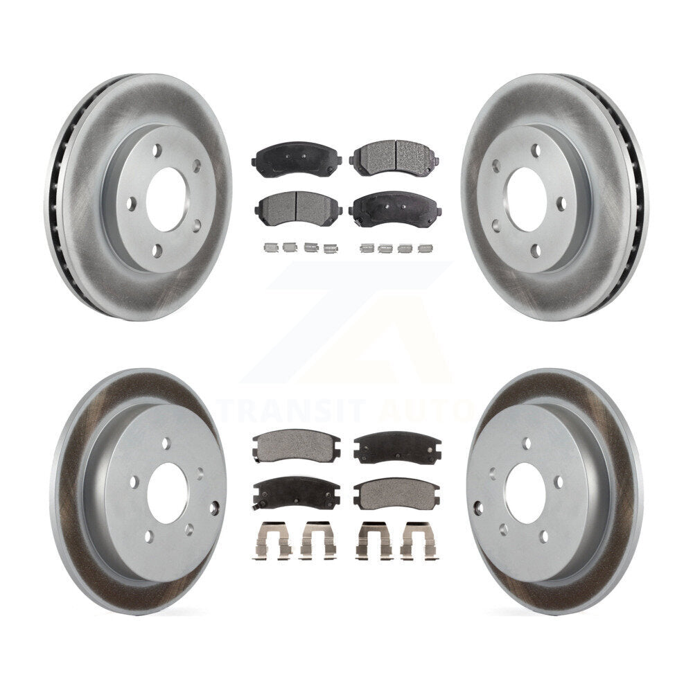 Transit Auto KGT-102309 Disc Brake Kit for 2001-2007 Buick Rendezvous, Pontiac Aztek - Front and Rear