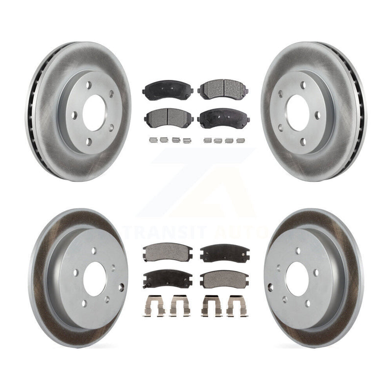 Transit Auto KGT-102309 Disc Brake Kit for 2001-2007 Buick Rendezvous, Pontiac Aztek - Front and Rear