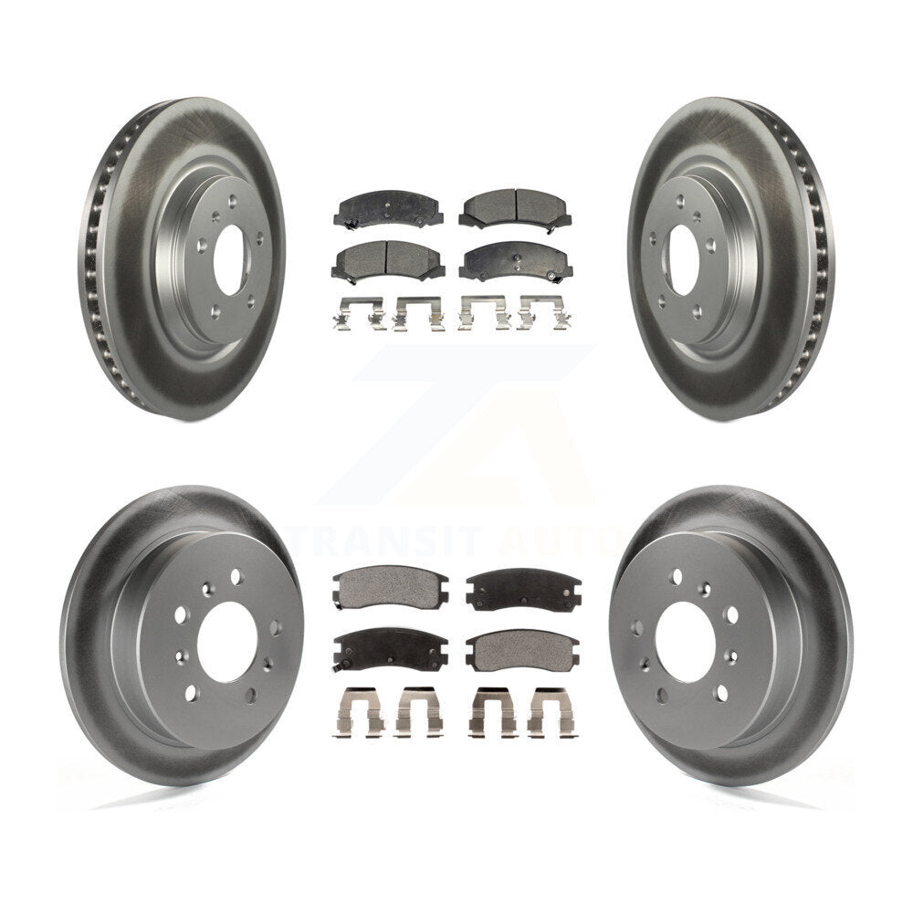Transit Auto KGT-102311 Disc Brake Kit for 2008-2009 Buick Allure, Buick LaCrosse - Front and Rear