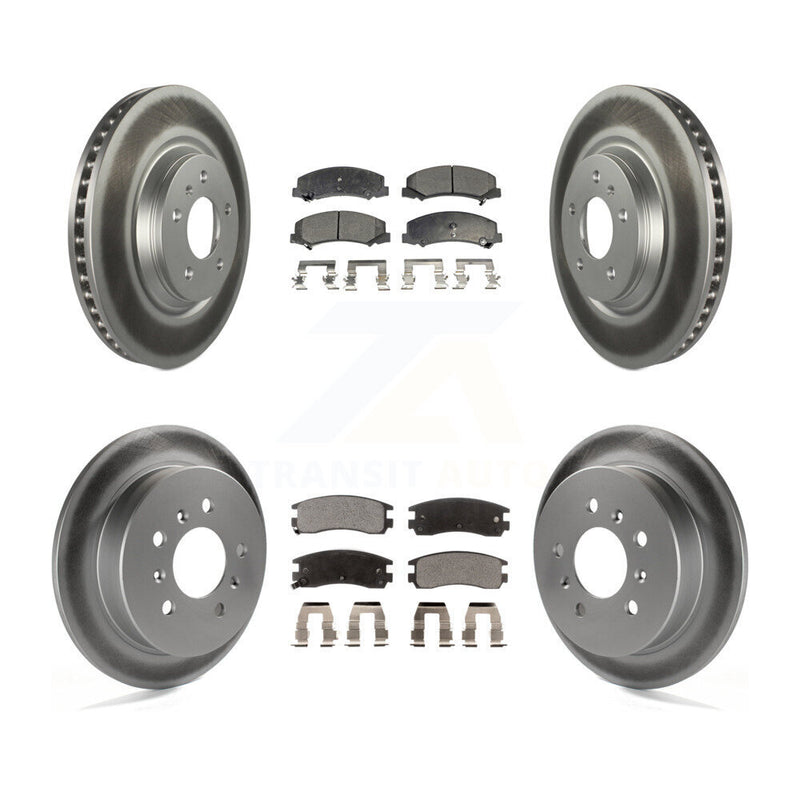 Transit Auto KGT-102311 Disc Brake Kit for 2008-2009 Buick Allure, Buick LaCrosse - Front and Rear