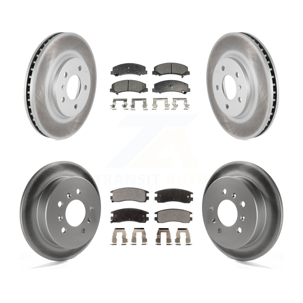 Transit Auto KGT-102313 Disc Brake Kit for 2006-2010 Chevrolet Impala, Chevrolet Monte Carlo - Front and Rear