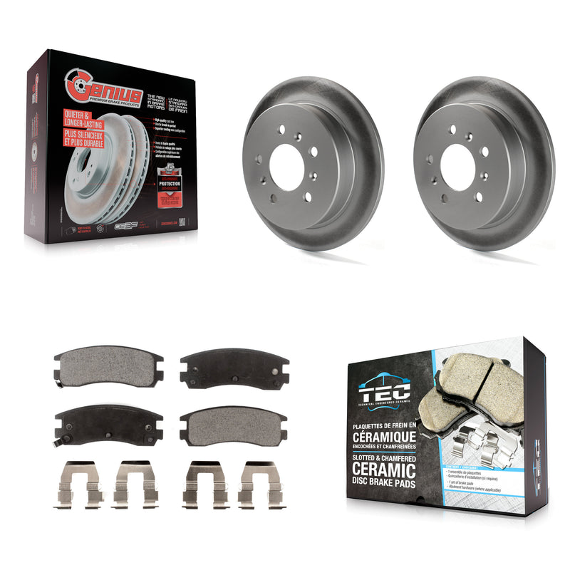 Transit Auto KGT-102317 Disc Brake Kit for 1997-2010 Chevrolet Impala, Buick Allure and More - Rear