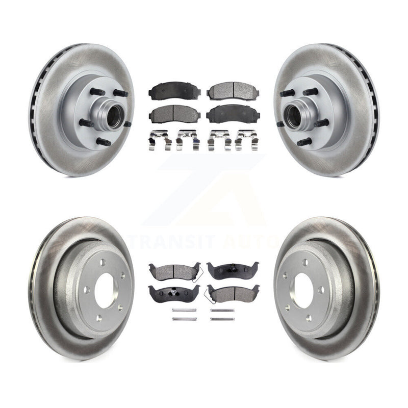 Transit Auto KGT-102341 Disc Brake Kit for 2010 Mazda B2300 - Front and Rear