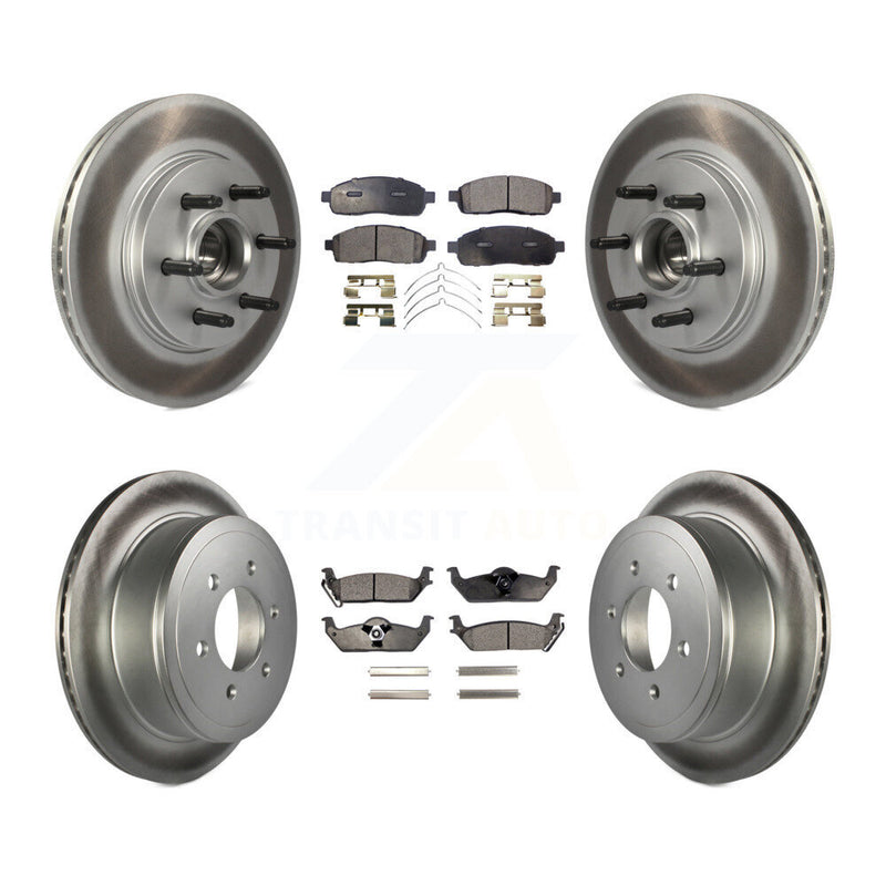 Transit Auto KGT-102345 Disc Brake Kit for 2004-2008 Lincoln Mark LT, Ford F-150 - Front and Rear