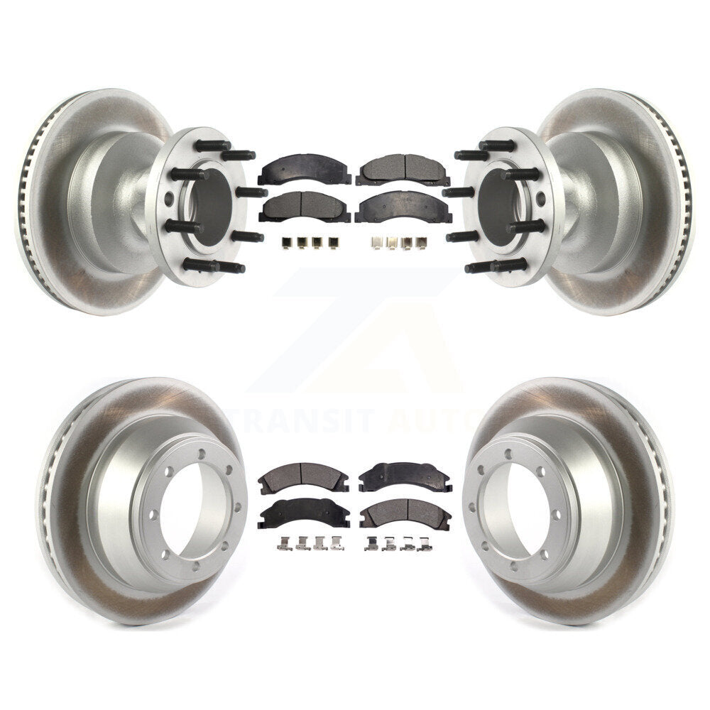 Transit Auto KGT-102346 Disc Brake Kit for 2009-2010 Ford E-450 Super Duty - Front and Rear