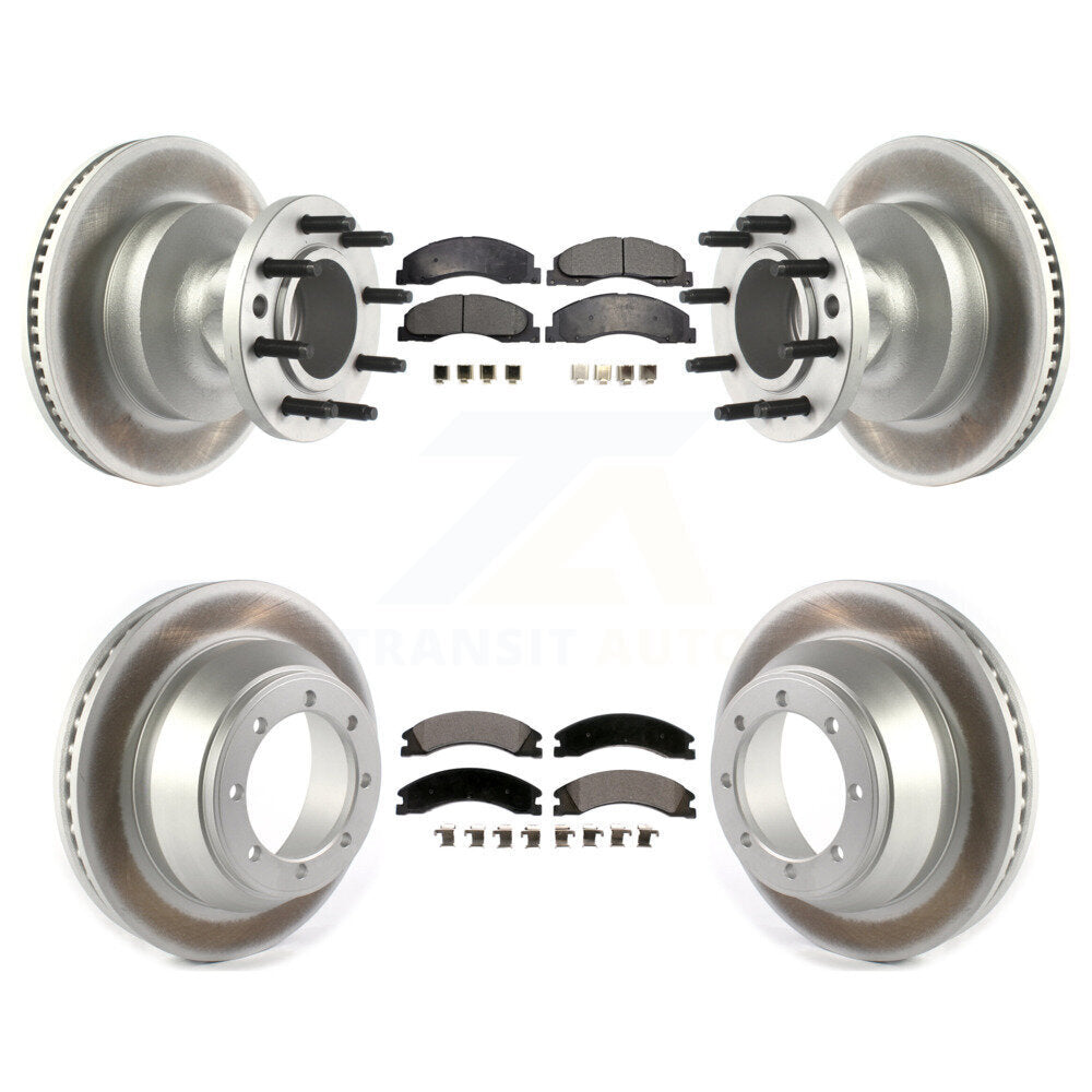 Transit Auto KGT-102347 Disc Brake Kit for 2008-2023 Ford E-450 Super Duty - Front and Rear