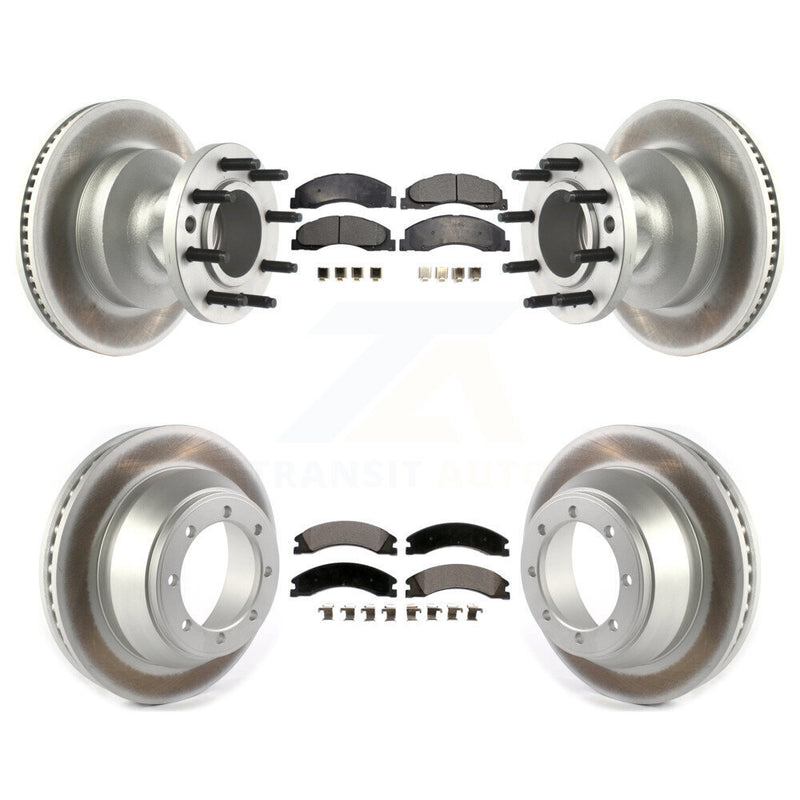 Transit Auto KGT-102347 Disc Brake Kit for 2008-2023 Ford E-450 Super Duty - Front and Rear