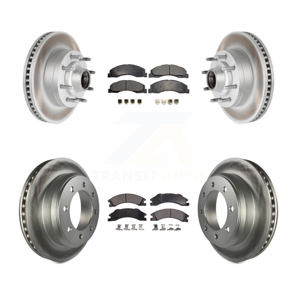 Transit Auto KGT-102348 Disc Brake Kit for 2008-2023 Ford E-350 Super Duty, Ford E-150 and More - Front and Rear