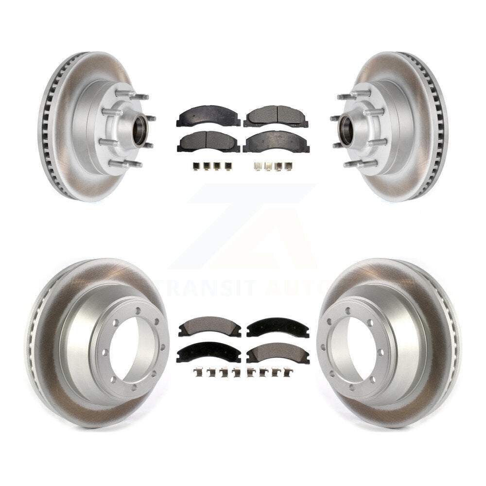 Transit Auto KGT-102350 Disc Brake Kit for 2008-2014 Ford E-450 Super Duty - Front and Rear