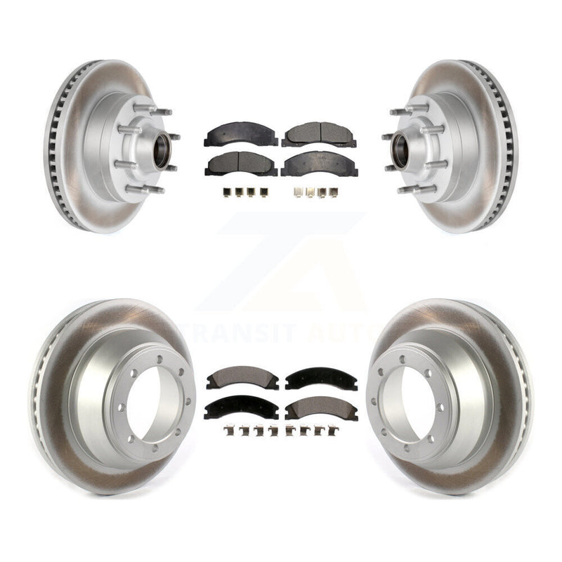 Transit Auto KGT-102350 Disc Brake Kit for 2008-2014 Ford E-450 Super Duty - Front and Rear