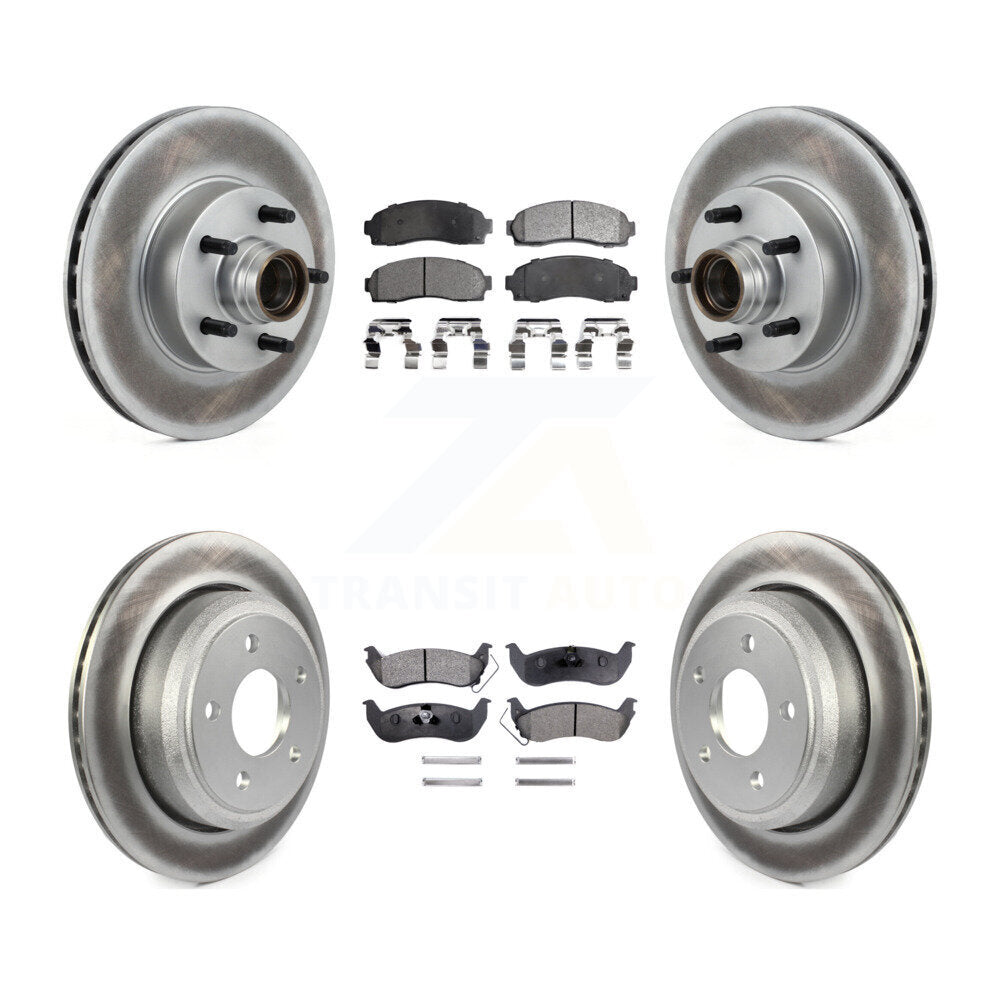 Transit Auto KGT-102351 Disc Brake Kit for 2010-2011 Ford Ranger - Front and Rear