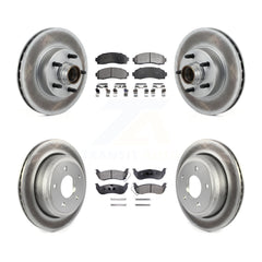 Transit Auto KGT-102351 Disc Brake Kit for 2010-2011 Ford Ranger - Front and Rear